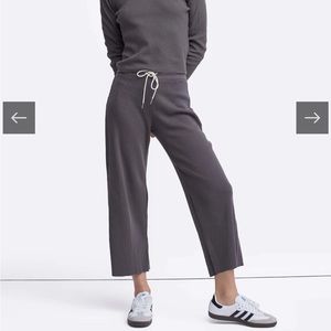 Mate the label organic thermal wide leg pant